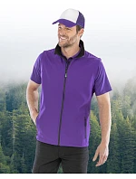 Result R 232M Pánská 2-vrstvá softshell vesta "Printable" 30.232M vivid green/black