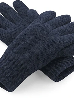 Beechfield B 495 Thinsulate™ pletené rukavice 53.0495 french navy
