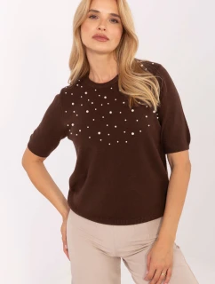 Svetr s krátkým rukávem model 216754 Factory Price