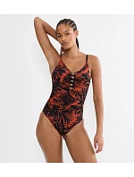 SUMMER PALM – tvarující vycpané jednodílné plavky Triumph