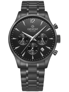 Pánské hodinky Giewont Chronograph Sapphire Black GW6310-B1