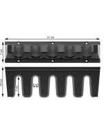 POLICOVÝ ORGANIZÉR NA NÁŘADÍ MULTIHOLDER 30 KISTENBERG