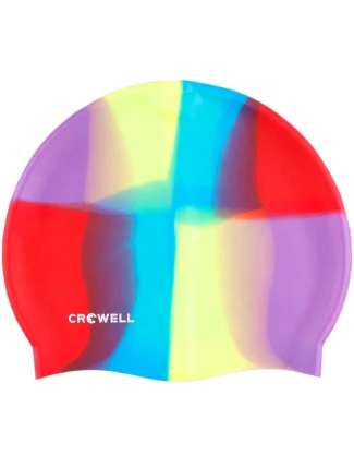 Silikonová plavecká čepice Crowell Multi-Flame-10 Silikonová plavecká čepice Crowell Multi-Flame-10