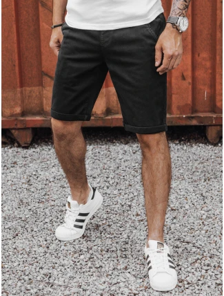 Pánské džínové šortky černé FashionStreet SX2435