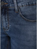Pánské modré džínové kalhoty slim fit FashionStreet UX4481