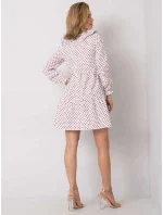 Šaty 123 SK 187576.41P bílá a červená Šaty 123 SK 187576.41P bílá a červená