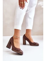 Lodičky na sloupku model 201728 Step in style Lodičky na sloupku model 201728 Step in style