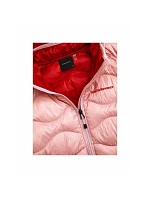 Dětská péřová bunda PEAK PERFORMANCE Jr Helium Down Hood Jacket, růžová barva Dětská péřová bunda PEAK PERFORMANCE Jr Helium Down Hood Jacket, růžová barva