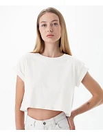Mantis M 96 Dámský crop top 70.0096 white Mantis M 96 Dámský crop top 70.0096 white