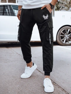 Pánské bojové kalhoty černé FashionStreet UX4372