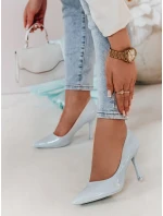 Klasické dámské jehlové boty LUXSOLA modré FashionStreet ZY0741