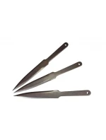 Sportovní vrhací nože KAL22 LIDER 3ks stříbrné