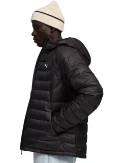 Pánská péřová bunda Puma Packlite Hooded Down Jacket black 685221 01 pánské