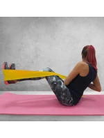 FITNESS GUMA PROFIT LIGHT žlutá DK 2227