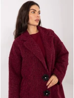 Kabát IT EN 96965.19 bordó