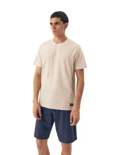 Pánské pyžamo 42633 Dive white - HENDERSON