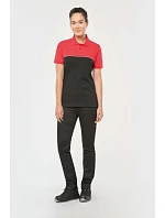 WK WK 210 Pracovní piqué polo 20.W210 black/red WK WK 210 Pracovní piqué polo 20.W210 black/red