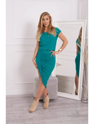 Sukienka asymetryczna jasno zielona Sukienka asymetryczna jasno zielona