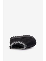 Sněhové Boty Dětské Na Platformě Zateplené Kožíškem Camel Vilabria