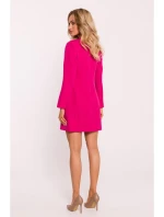 M793 Sako se zlatým knoflíkem - fuchsiové M793 Sako se zlatým knoflíkem - fuchsiové