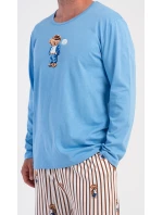 Pánské pyžamo dlouhé Bear