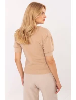 Svetr s krátkým rukávem  model 216779 Factory Price