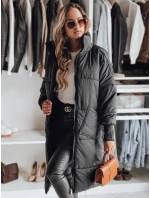 Dámská oversize bunda NADIA černá FashionStreet TY2436z Dámská oversize bunda NADIA černá FashionStreet TY2436z