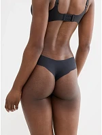 Dámské kalhotky ZERO Modal 2.0 Hipstring - BLACK - černé 0004 - SLOGGI