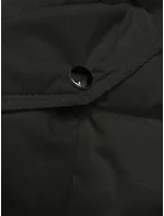 Péřová dámská zimní bunda v army barvě (2M-007) Péřová dámská zimní bunda v army barvě (2M-007)