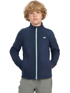 Chlapecký fleece 4F M413 tmavě modrý 4FJWAW25TFLEM413 31S