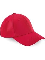 Beechfield B 59 6 panelová baseballová kšiltovka "Authentic" 53.0059 classic red Beechfield B 59 6 panelová baseballová kšiltovka "Authentic" 53.0059 classic red