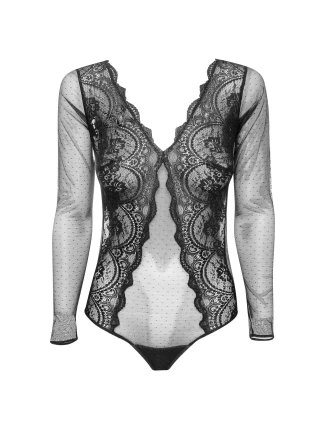 Dámské krajkové body 60552 - Selmark Dámské krajkové body 60552 - Selmark