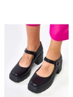 Polobotky na podpatku  model 218165 Solea