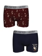 Pánské boxerky John Frank JF2BEF42 2PACK Pánské boxerky John Frank JF2BEF42 2PACK