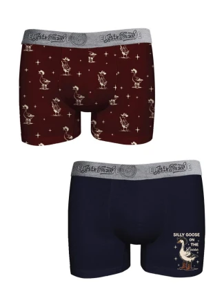 Pánské boxerky John Frank JF2BEF42 2PACK Pánské boxerky John Frank JF2BEF42 2PACK