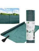 STÍNÍCÍ SÍŤ 140G/M2 1,5X50M TMAVĚ ZELENÁ