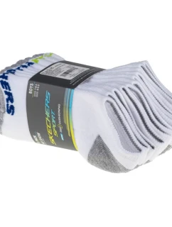 Skechers 6ks ponožek No Show S108264-WHT