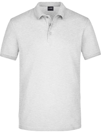 Daiber JN 710 Pánské elastické piqué polo 02.0710 grey heather Daiber JN 710 Pánské elastické piqué polo 02.0710 grey heather