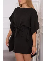 Oversize netopýří šaty černé Oversize netopýří šaty černé
