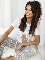 Pyžamo CLM PI 1581.09 šedé