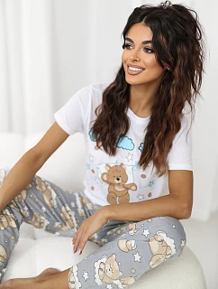 Pyžamo CLM PI 1581.09 šedé