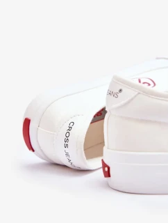Dámské Cross Jeans Fabric Sneakers LL2R4043 Bílé