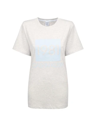 Dámské Tričko s krátkým rukávem QS6343E-OW5 - Calvin Klein Dámské Tričko s krátkým rukávem QS6343E-OW5 - Calvin Klein