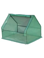 SKLENÍKOVÝ ZAHRADNÍ TUNEL ZELENÝ MINI 124X94X94CM