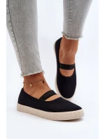 Dámské nazouvací tenisky Big Star LL274200 Černá Dámské nazouvací tenisky Big Star LL274200 Černá