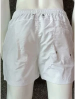 Pánské plavky 12225 2001 bílé - Bugatti Pánské plavky 12225 2001 bílé - Bugatti