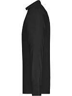 Daiber JN 682 Mikro keprová košile s dlouhým rukávem 02.0682 black