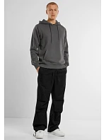 New Morning Studios NM 010 Unisex mikina s kapucí 57.0010 light asphalt