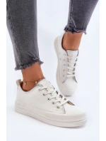 Dámské tenisky s platformou Big Star LL274A177 bílé