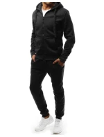 FashionStreet černá pánská tepláková souprava AX0138